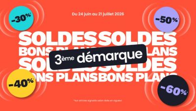 SOLDES & Bons plans 3ème démarque