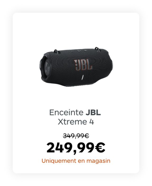 Enceinte JBL XTREM