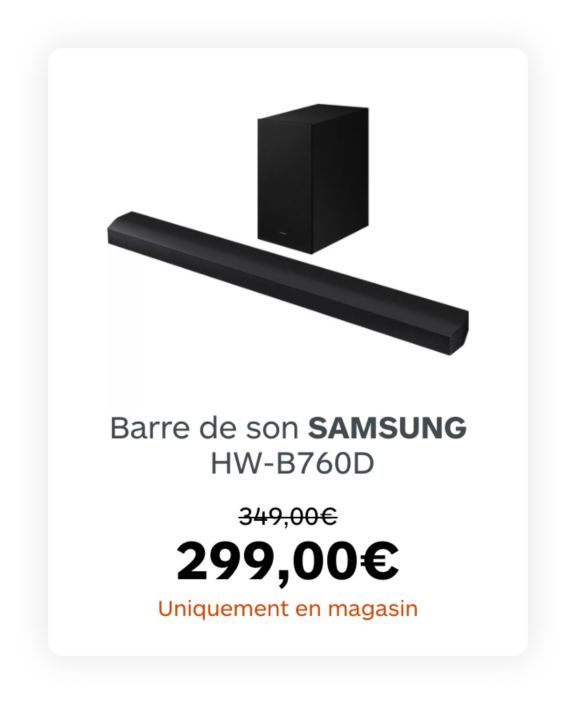 Barre de son SAMSUNG