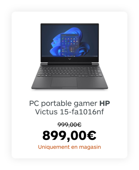 PC portable gamer HP