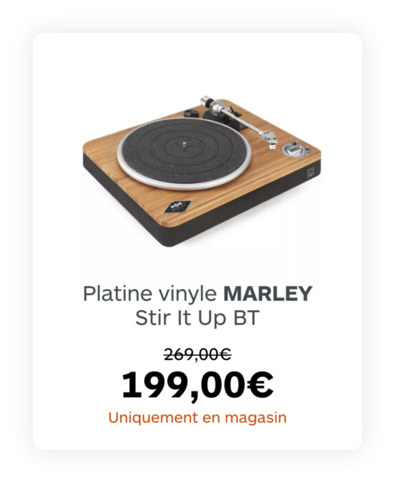 Platine Vinyle MARLEY