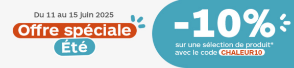 Code promo CHALEUR10