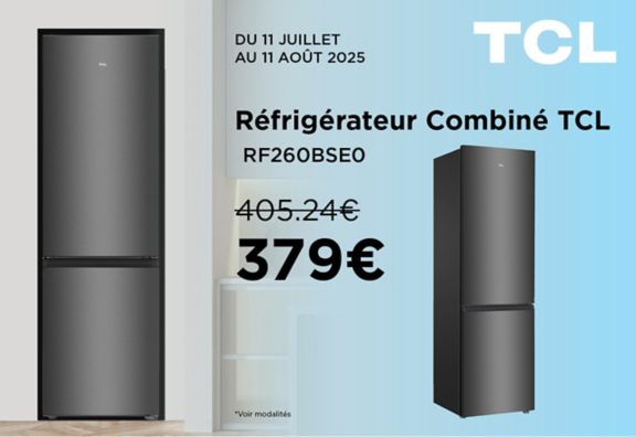 Réfrigérateur TCL RF260BSE0
