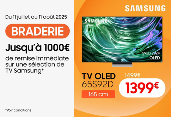 TV OLED SAMSUNG TQ65S92D