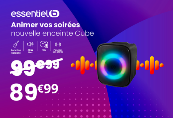 ENCEINTE CUBE