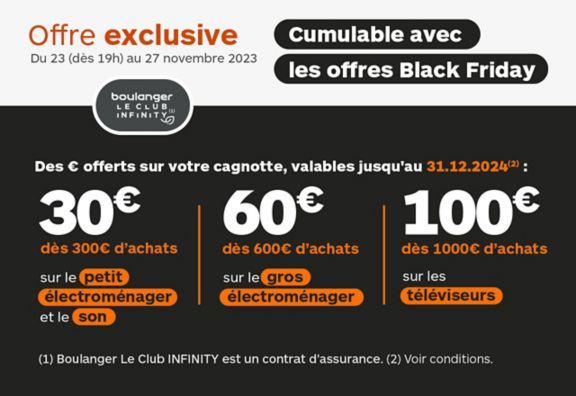 Offre Club Infinity