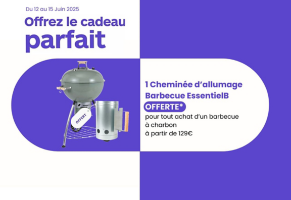 Kit cheminée offert !