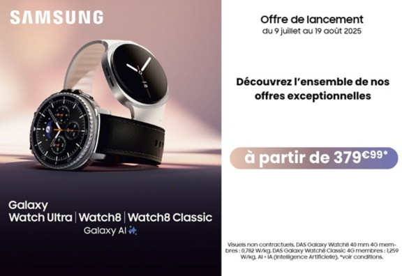 Nouveauté Galaxy Watch