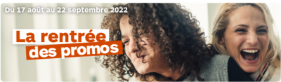 La rentrée des promos
